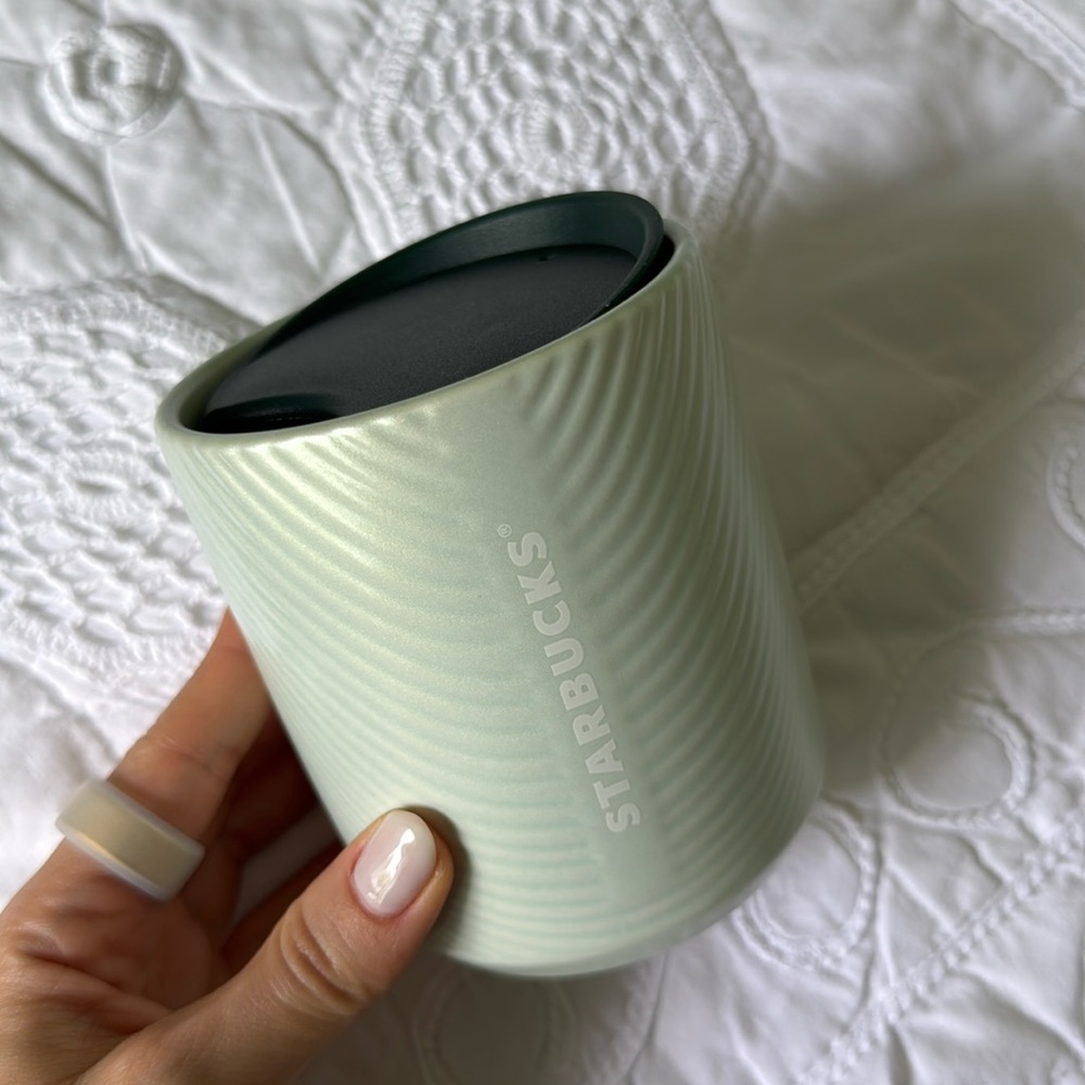 Starbucks 8 oz brand new drinkware green cup coffee tea travel Cup mug Y2K